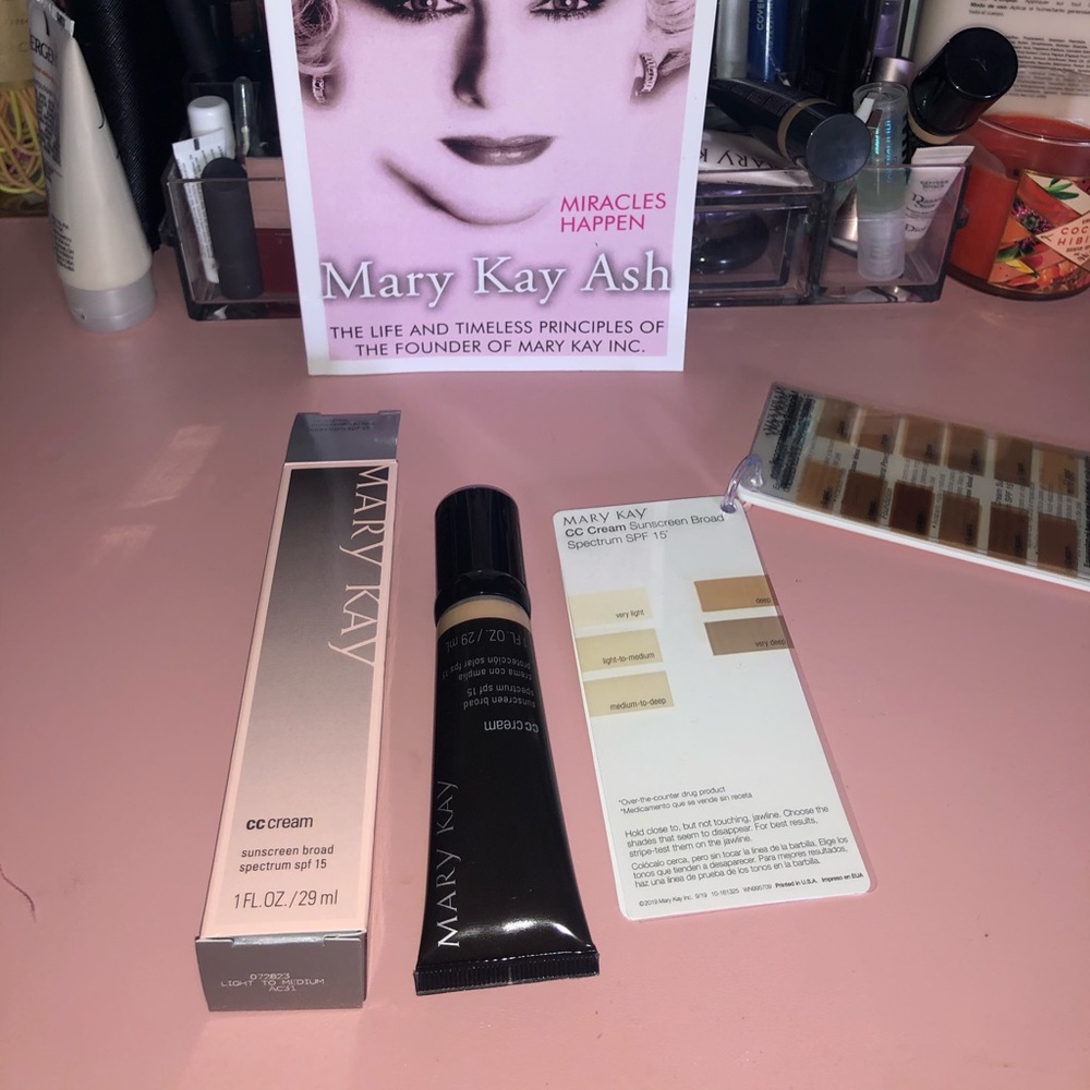 Mary Kay CC cream sunscreen Broad Spectrum SPF 15